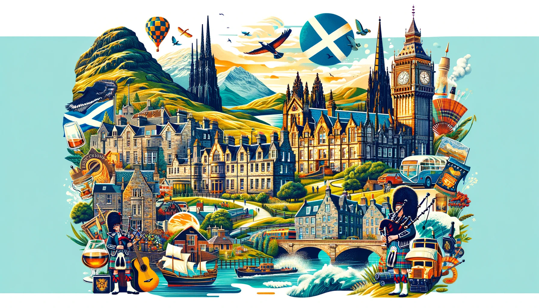 Edinburgh as Vacation Hub (UK002)