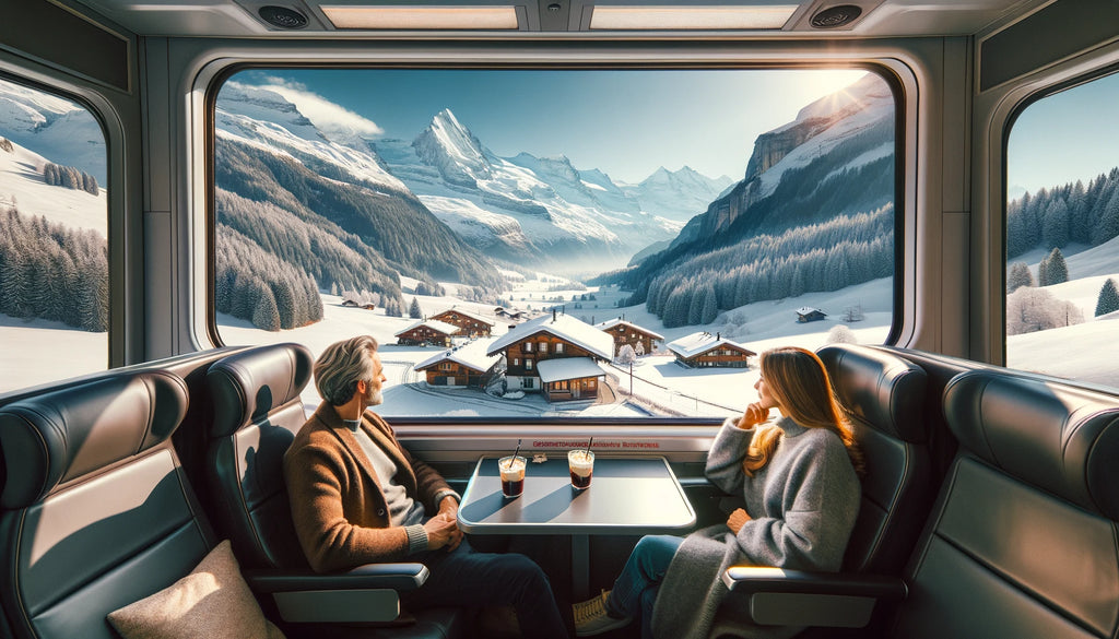 World-renowned Swiss Scenic Train Routes
