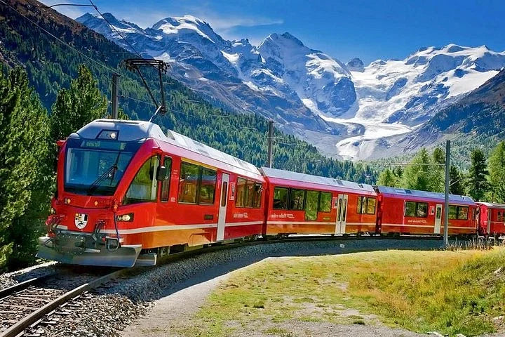 Bernina Express Tour Swiss Alps & St Moritz From Milan